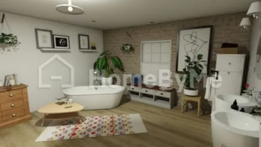 Rénovation de salle de bain d'une maison ancienne à Isques