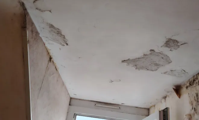 Peindre un plafond de salon jauni par le temps à Boulogne-sur-Mer, Boulogne-sur-Mer, MGT Peinture