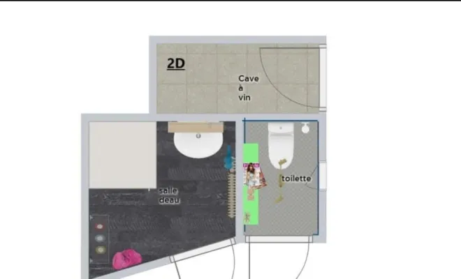 Rénovation de salle de bain à Wimereux, Boulogne-sur-Mer, MGT Peinture