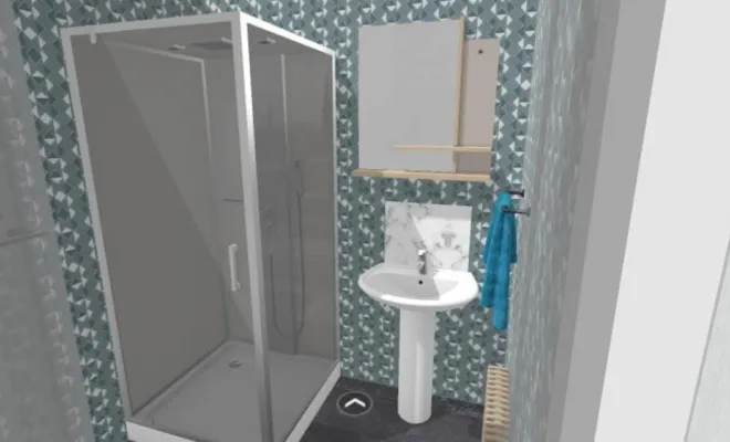 Rénovation de salle de bain à Wimereux, Boulogne-sur-Mer, MGT Peinture