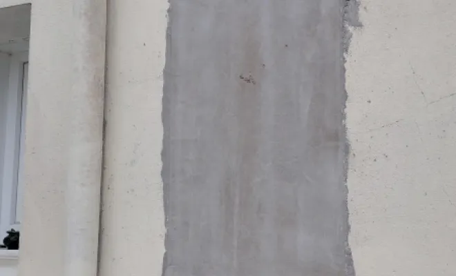 Rénovation de façade dégradée à Réty , Boulogne-sur-Mer, MGT Peinture