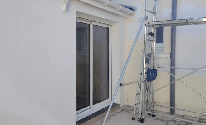 Rénovation de façade dégradée à Réty , Boulogne-sur-Mer, MGT Peinture