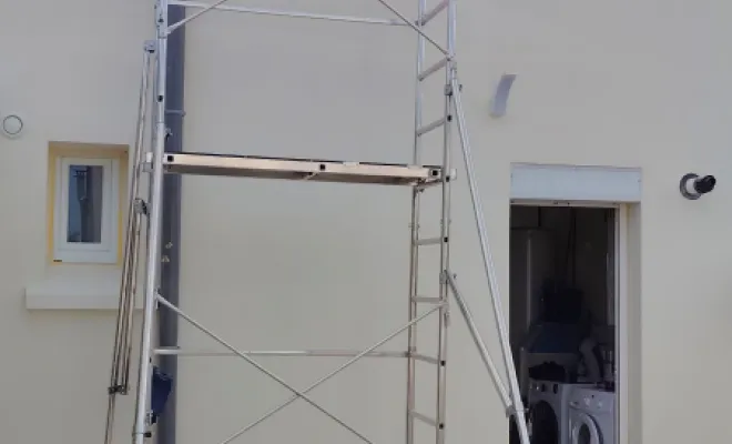 Rénovation de façade dégradée à Réty , Boulogne-sur-Mer, MGT Peinture