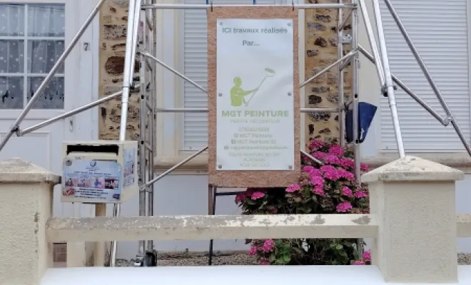 Rénovation d'une façade à Saint-Étienne-au-Mont, Boulogne-sur-Mer, MGT Peinture
