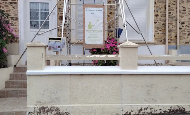 Rénovation d'une façade à Saint-Étienne-au-Mont, Boulogne-sur-Mer, MGT Peinture