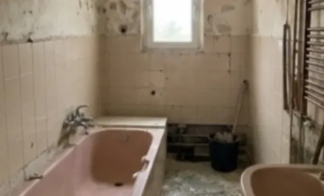 Rénovation complète d'une salle de bain sur Wimereux, Boulogne-sur-Mer, MGT Peinture