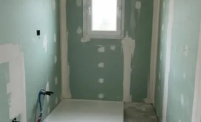 Rénovation complète d'une salle de bain sur Wimereux, Boulogne-sur-Mer, MGT Peinture